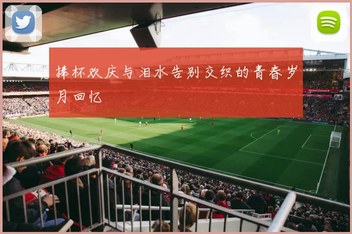 捧杯欢庆与泪水告别交织的青春岁月回忆