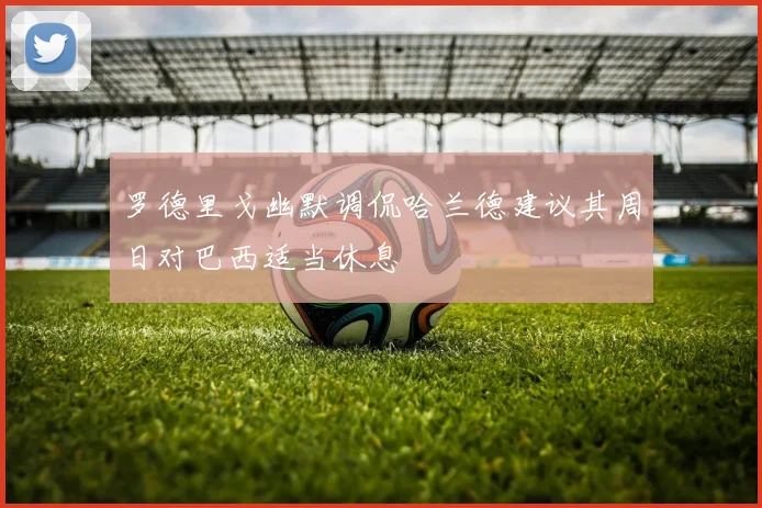 罗德里戈幽默调侃哈兰德建议其周日对巴西适当休息